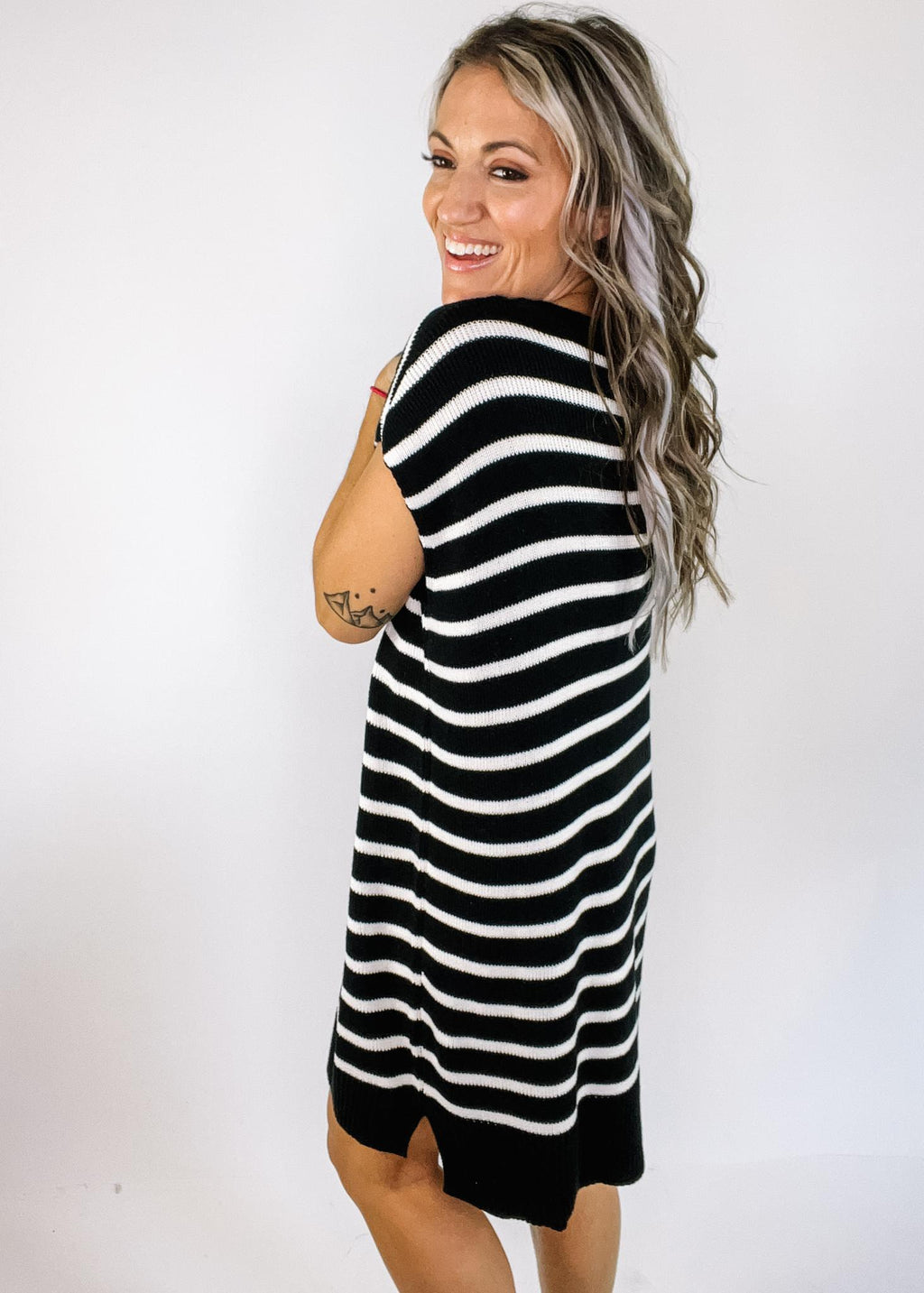 cream knit maxi dress Avy and Co | YVONNE main image 0