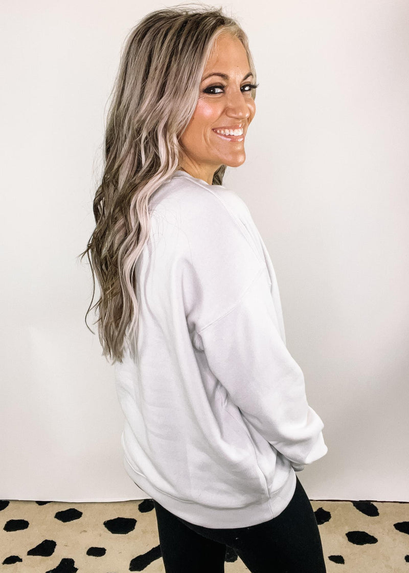 A - Fleece Round Neck Sweatshirt