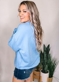 Light Blue Summer Vibes Sweatshirt