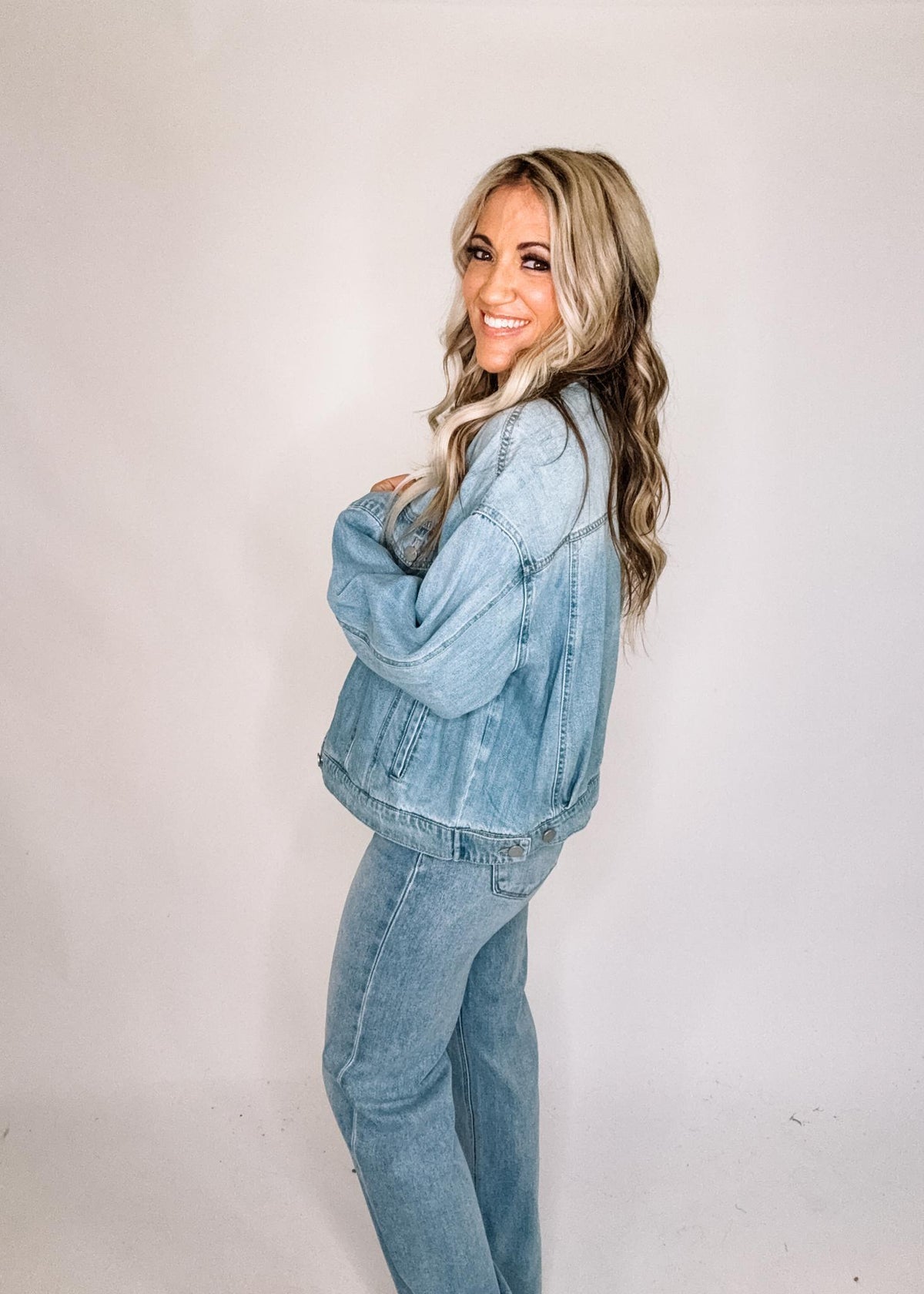 Risen Oversized Denim Jacket