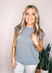 Two Tone Round Neck Dolman