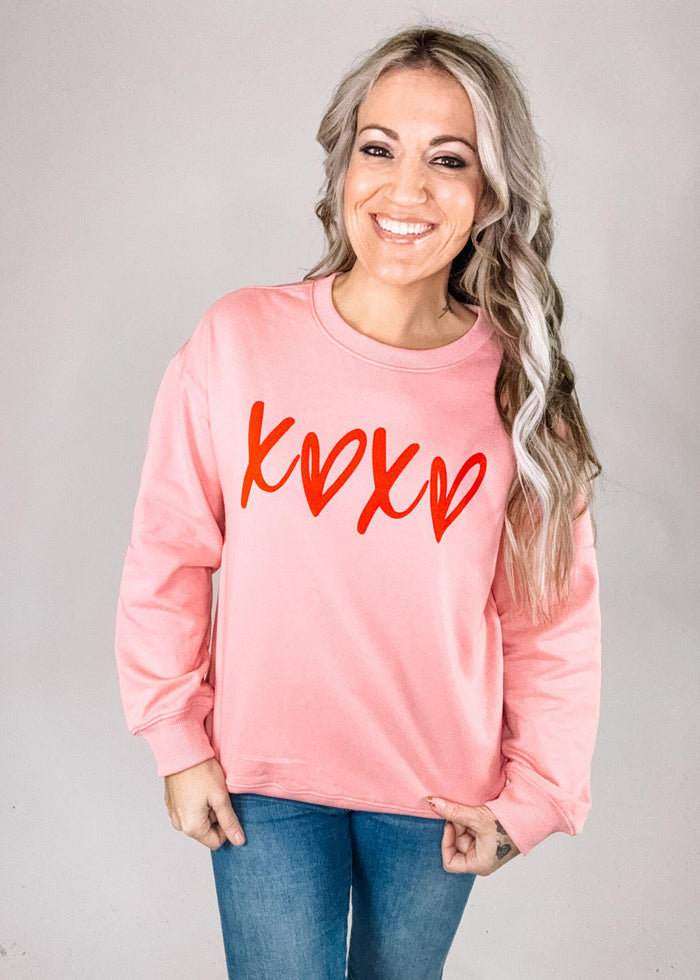 XoXo Graphic Crew Neck