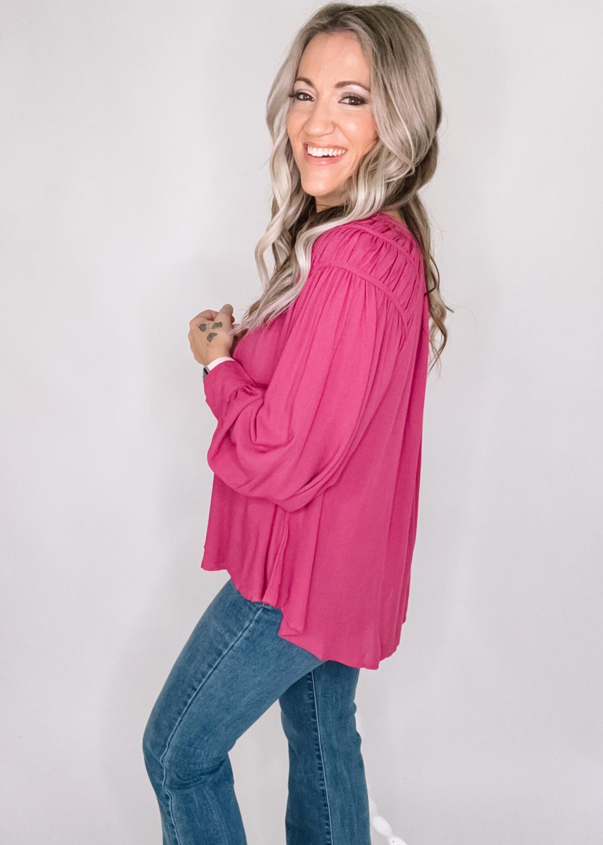 BLACK FRIDAY- Magenta Top