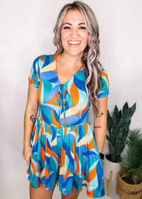 Super Soft Fit and Flare Romper
