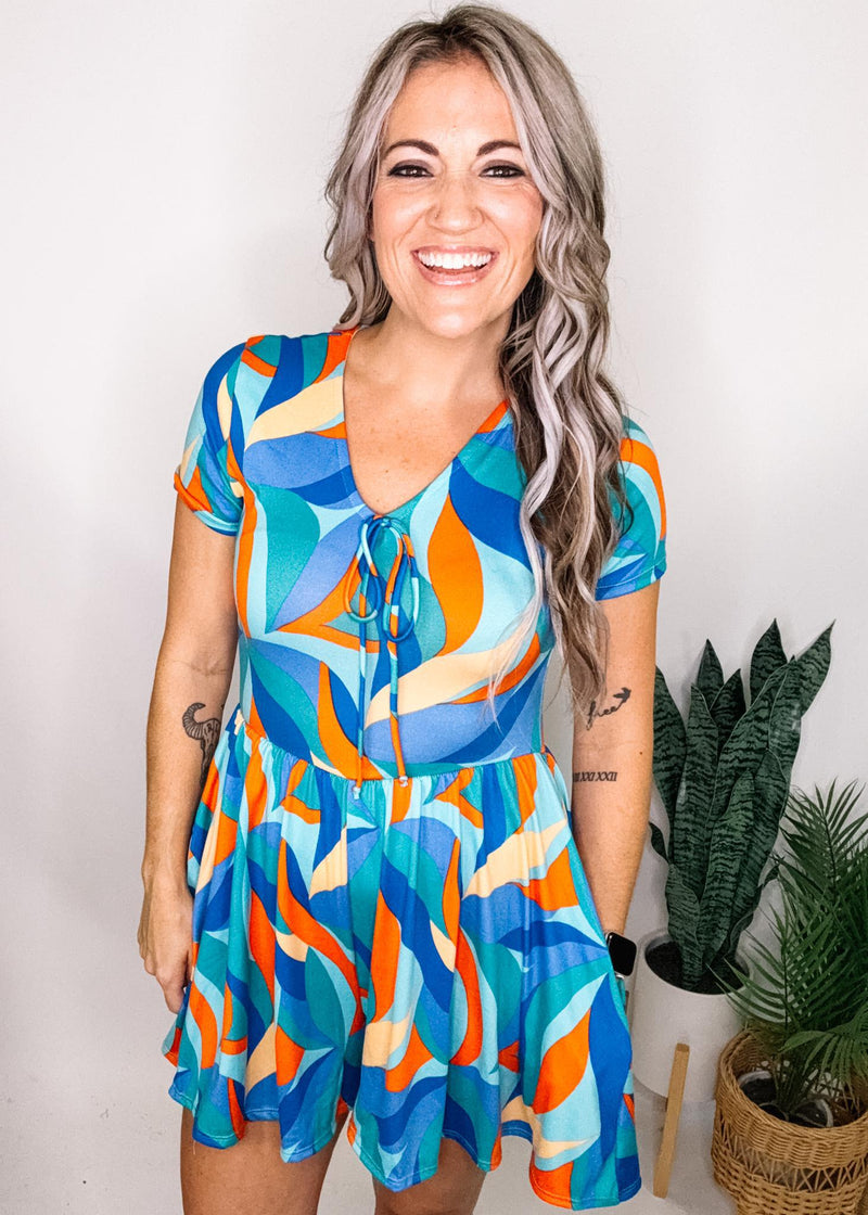 Super Soft Fit and Flare Romper