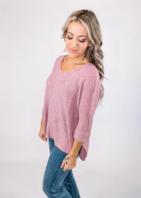 Traditional Crew Neck Knit Sweater