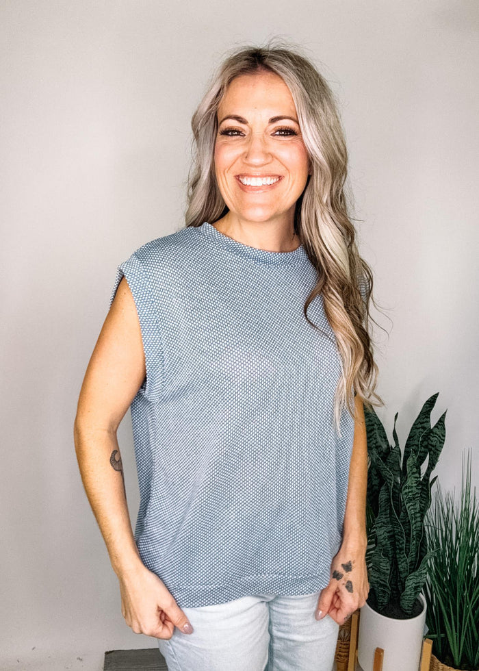 Two Tone Round Neck Dolman