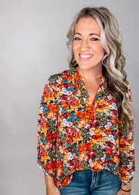 Navy Multi- Lizzy