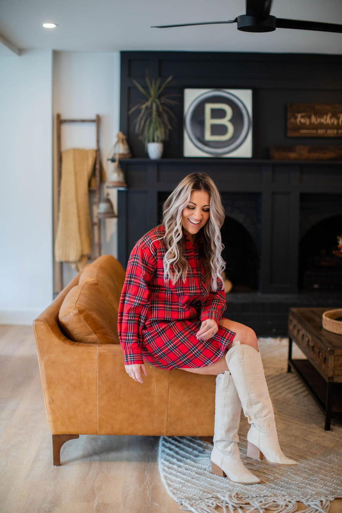 Plaid Flannel Button Down