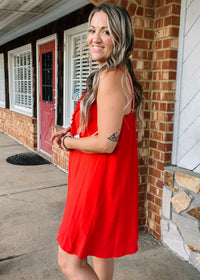 Pin Tuck and Baby Frill Dress