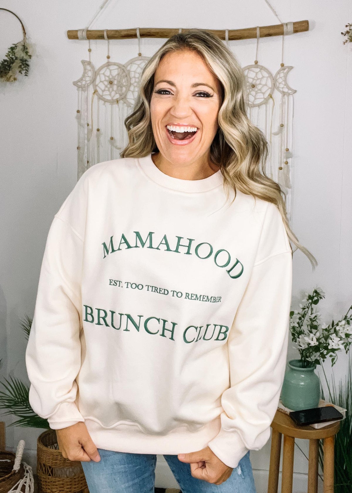 Mamahood Fleece Sweatshirt