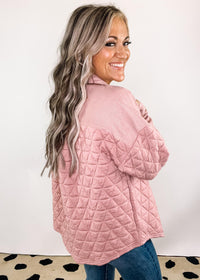 Oversized Quilted Cozy Shacket