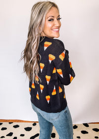 Candy Corn Printed Crew