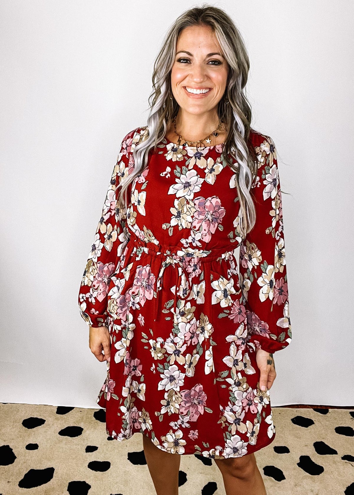 burgundy dress blouse Burgundy Scoop Neck Blouse