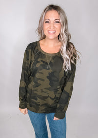 Camo Pullover