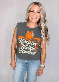 Walk on Cowboy Box Top
