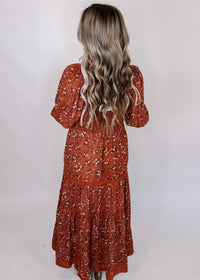 Ginger Floral Long Sleeve Maxi