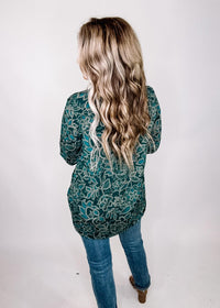 Hunter Green Lizzy Top