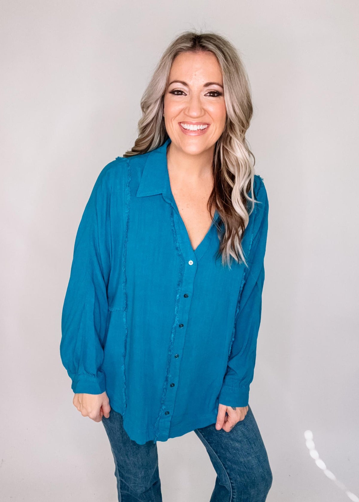 BLACK FRIDAY-Teal Top