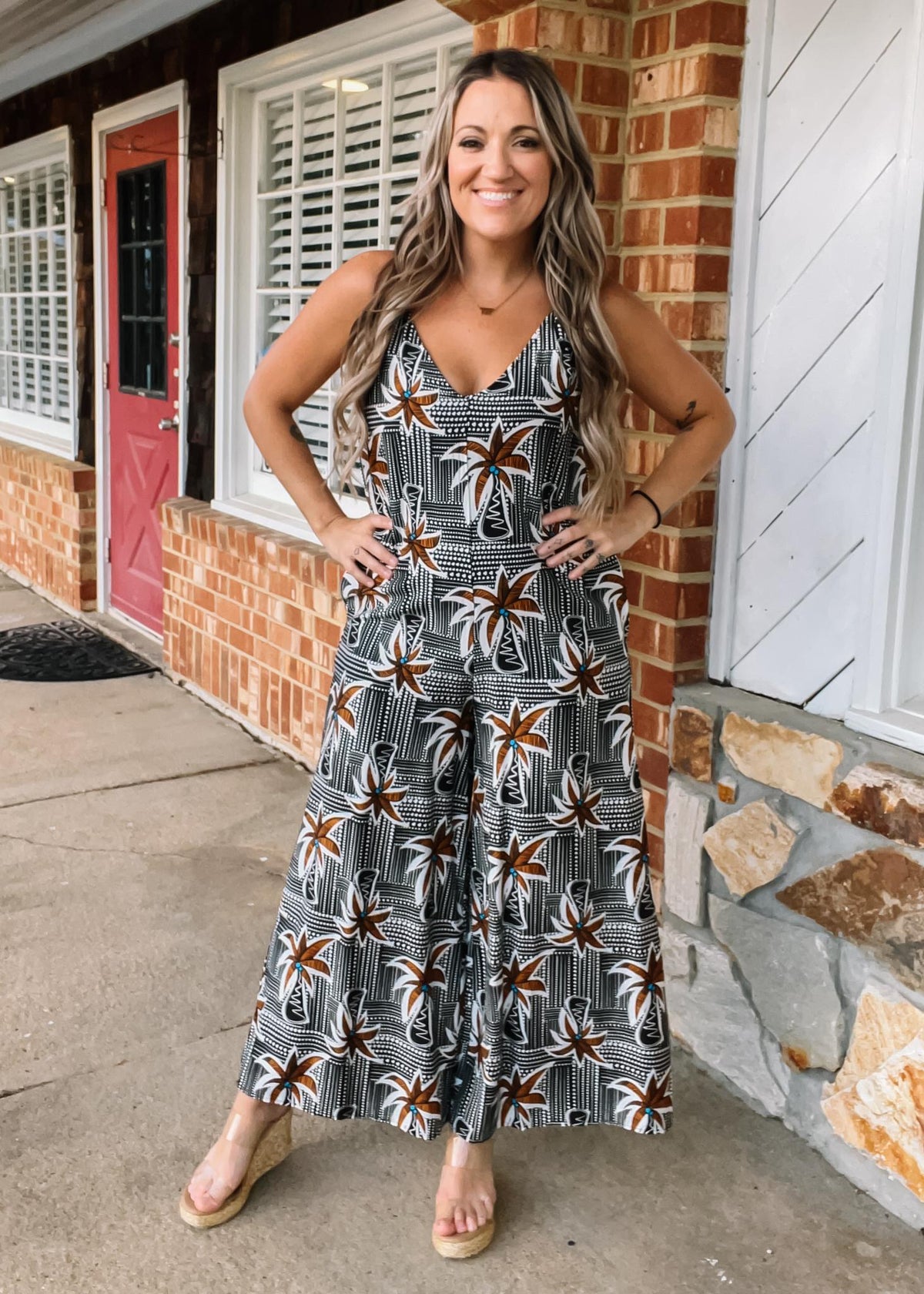 Palm Beach Strappy Jumpsuit