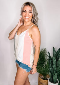 Color Block Knit Camisole