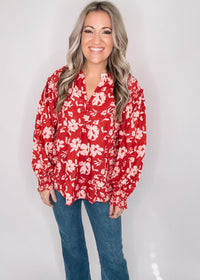 BLACK FRIDAY- Sangria Mix Top