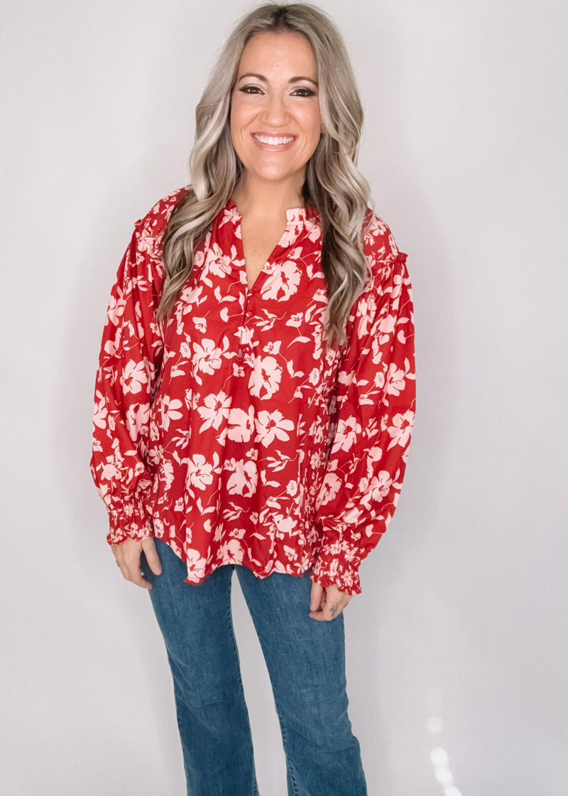 BLACK FRIDAY- Sangria Mix Top