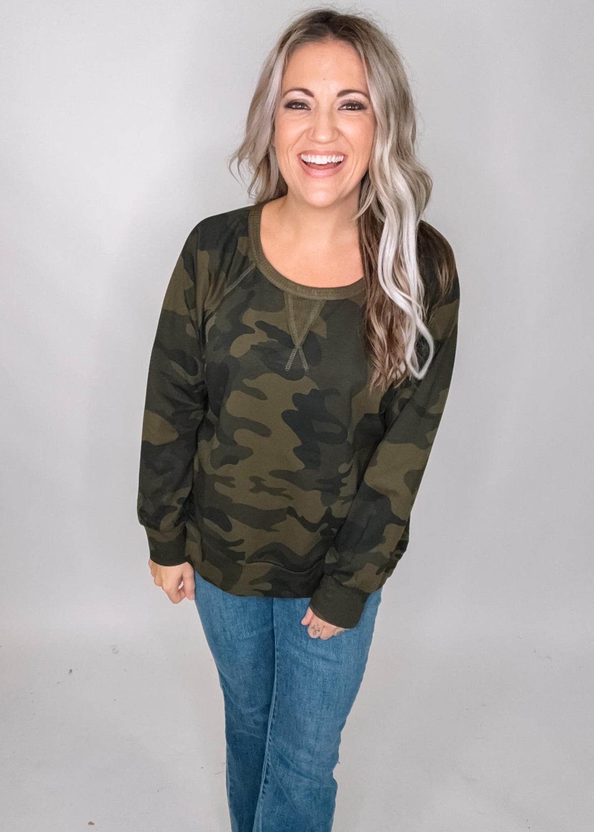 Camo Pullover