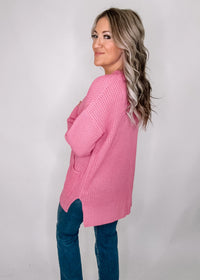 Waffle Knit Cardigan