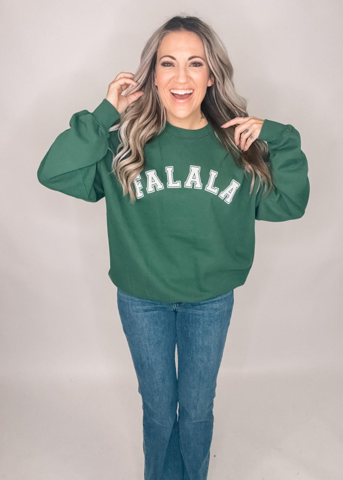 "Falala" Graphic Sweatshirt