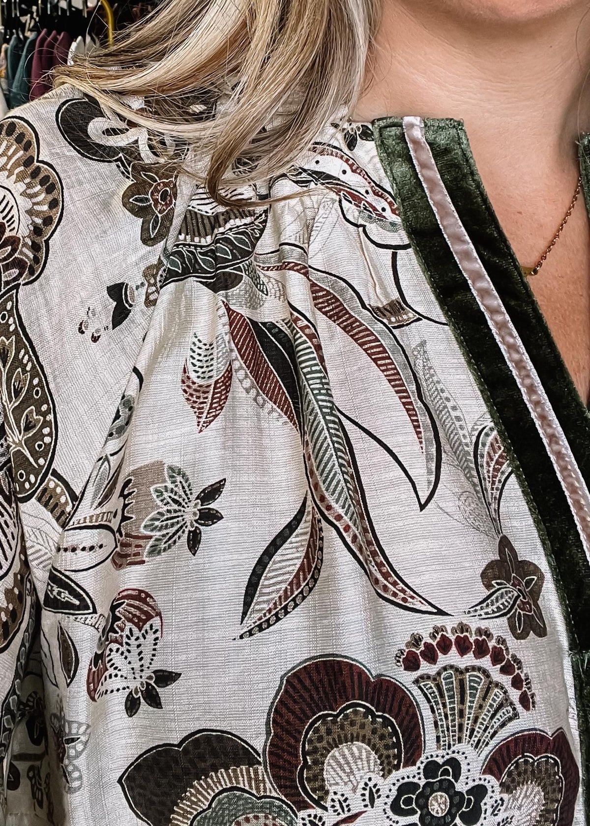 Floral Long Sleeve Blouse