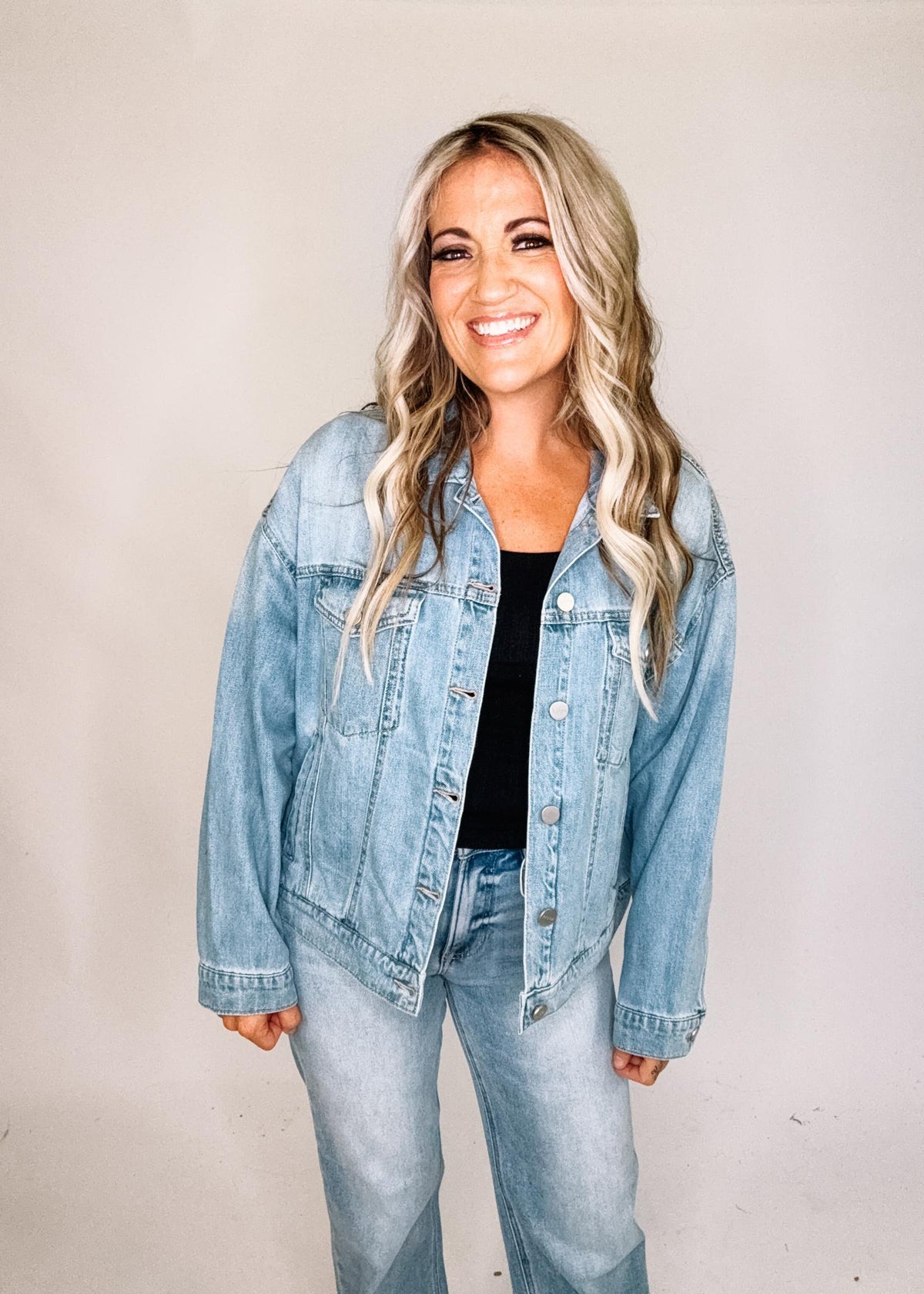 Risen Oversized Denim Jacket