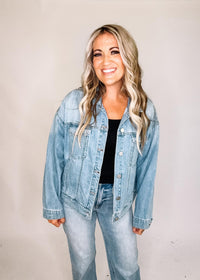 Risen Oversized Denim Jacket
