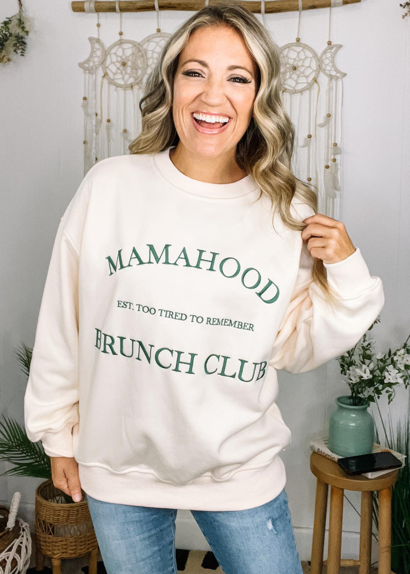 Mamahood Fleece Sweatshirt
