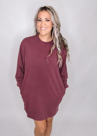 Sweatshirt Mini Dress