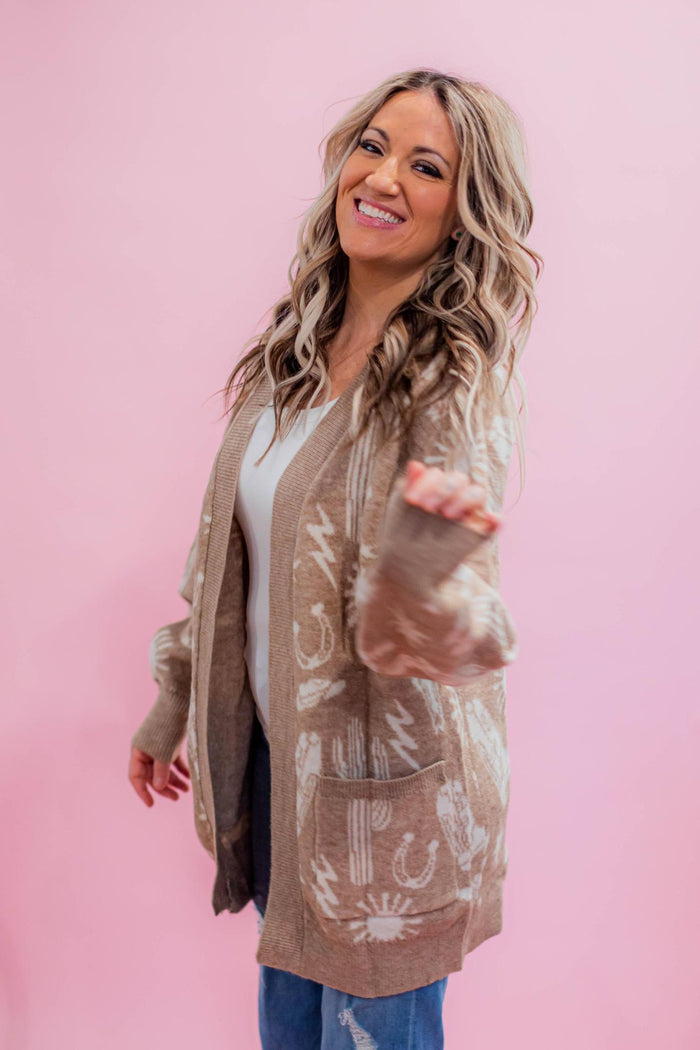 Howdy Cowgirl Cardigan