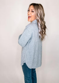 LSLV Button Down Shacket