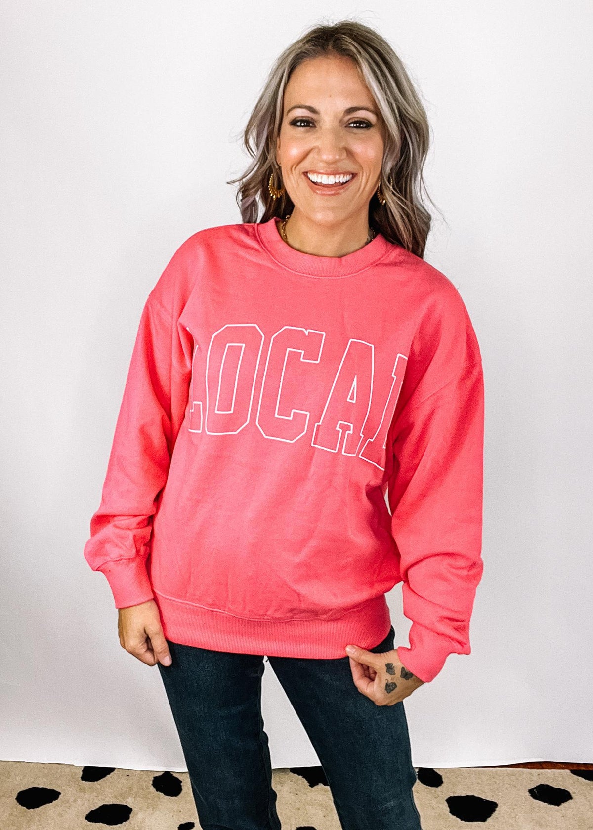 "Local" Crew Neck Sweatshirt