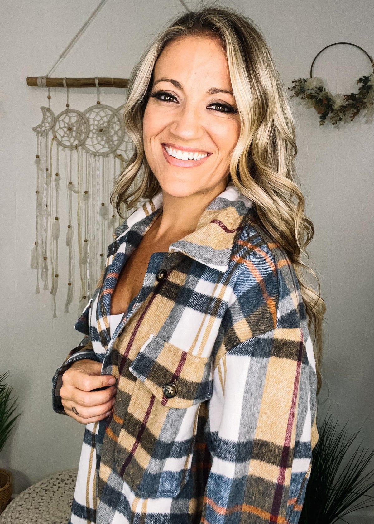 Autumn Plaid Shacket