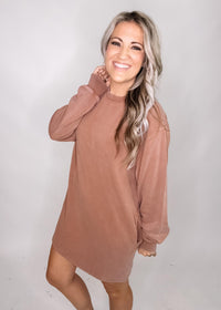 Sweatshirt Mini Dress