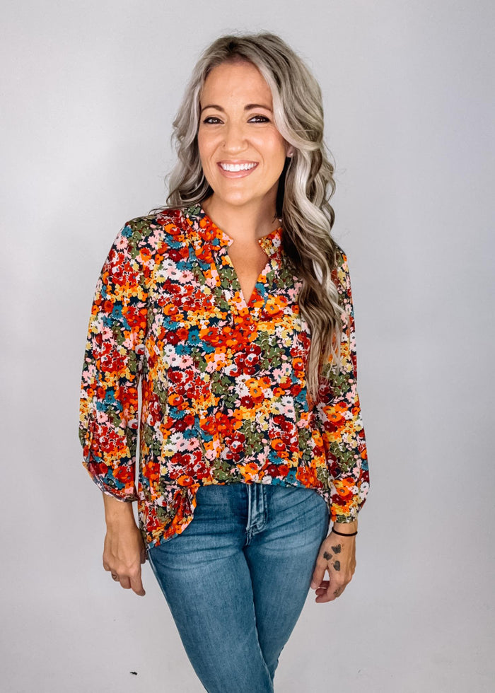 Navy Multi- Lizzy