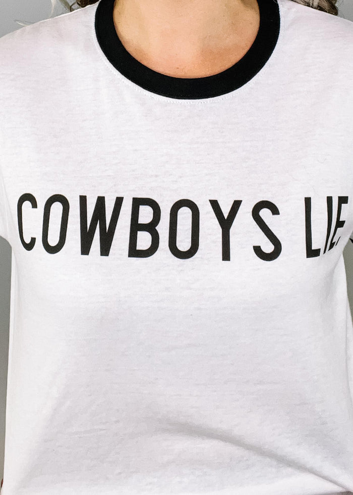 Cowboys Lie Graphic Tee