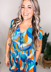 Super Soft Fit and Flare Romper