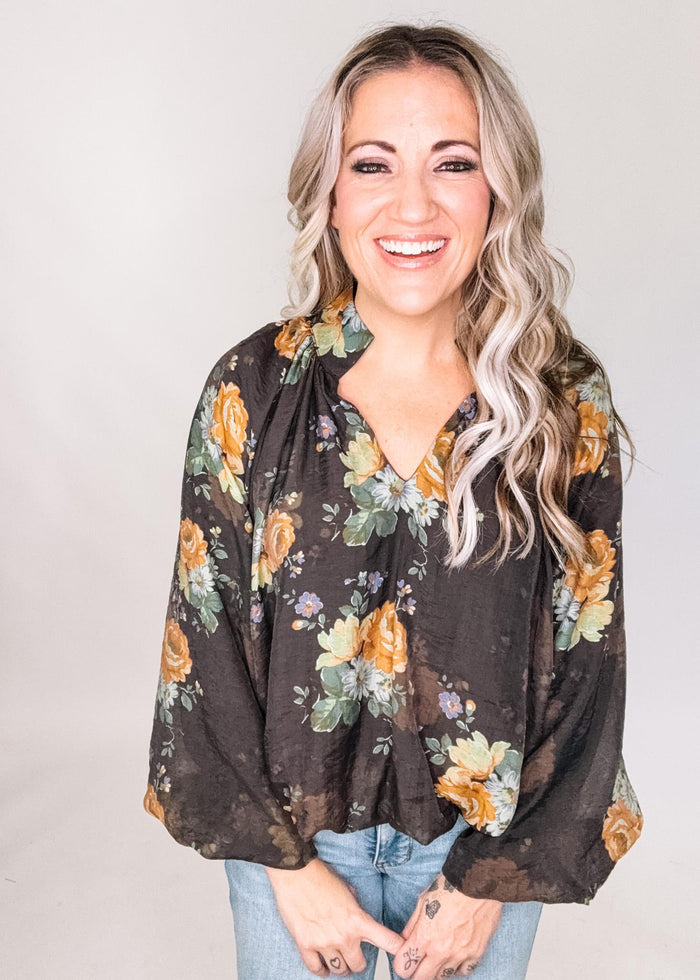 Entro Floral Boho Top