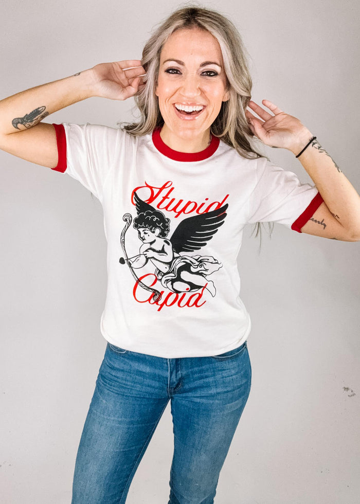 Stupid Cupid Graphic Tee