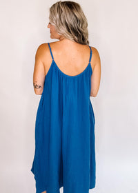 Gauze Midi Dress