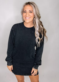Sweatshirt Mini Dress