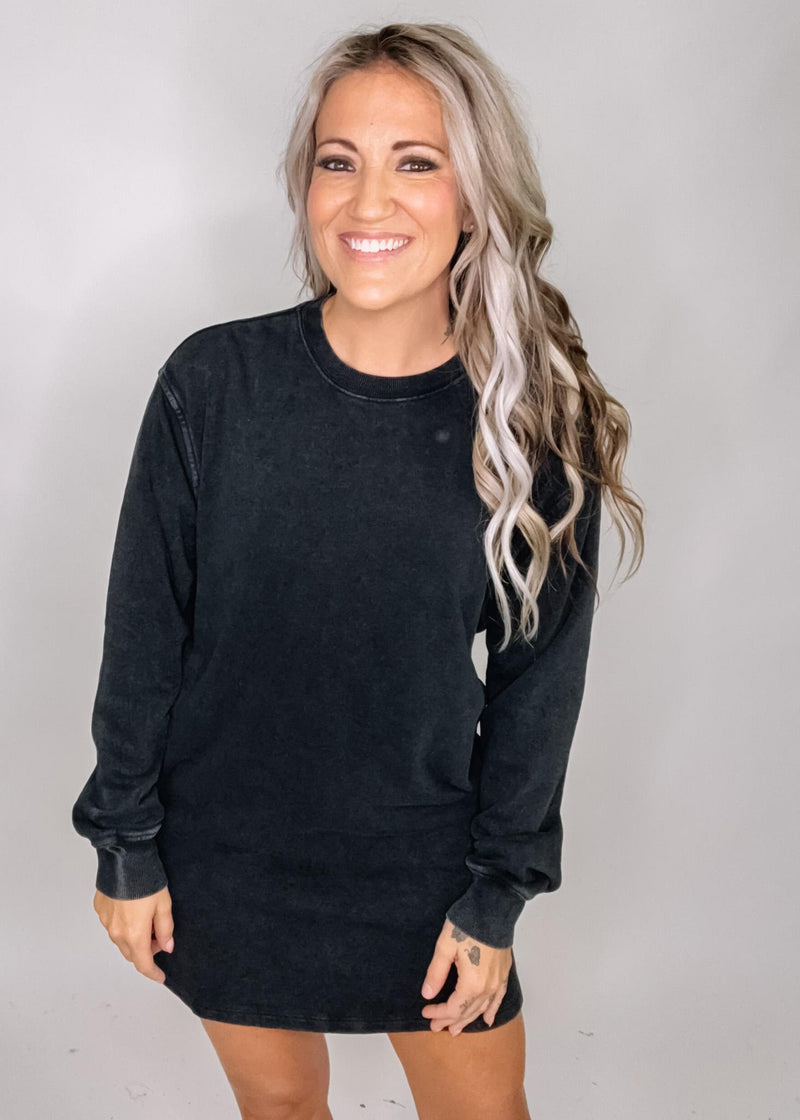 Sweatshirt Mini Dress