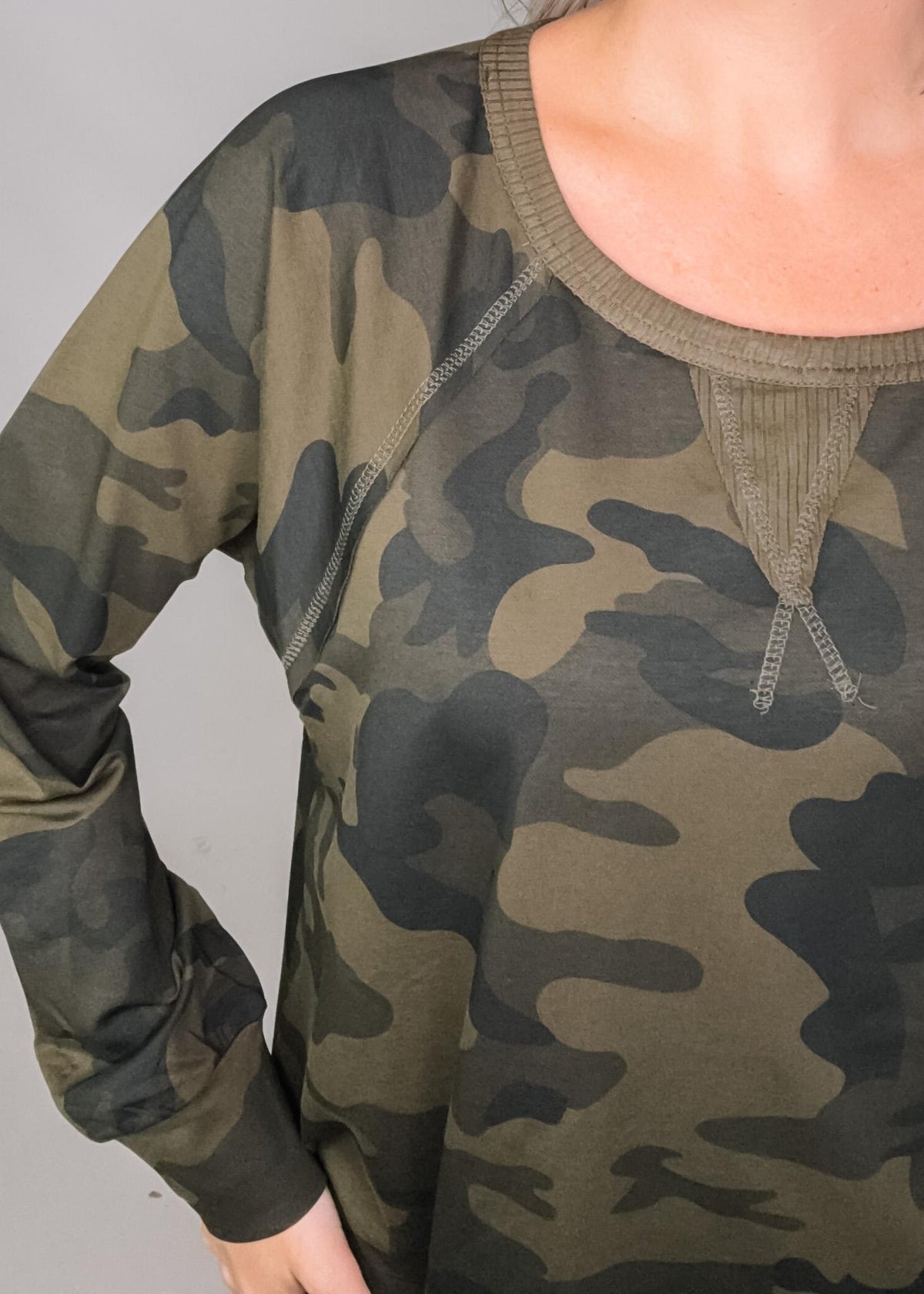 Camo Pullover