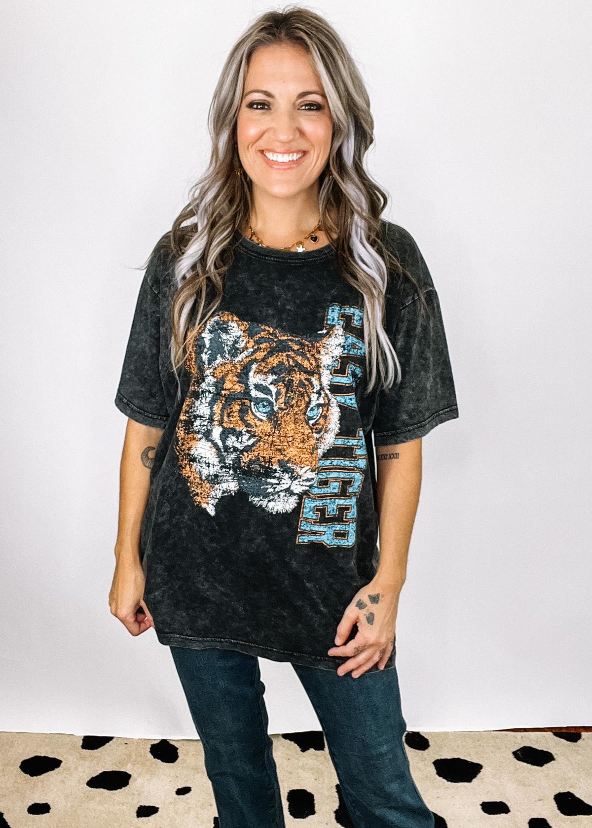 Easy Tiger Oversized Graphic Tee